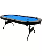 póker asztal Buffalo Buffalo High poker Blue, 10 személy  részére, csukható lábú 
