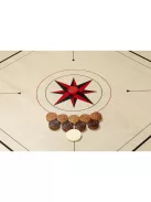 Philos Carrom Erle (82* 82cm)  indiai társasjáték