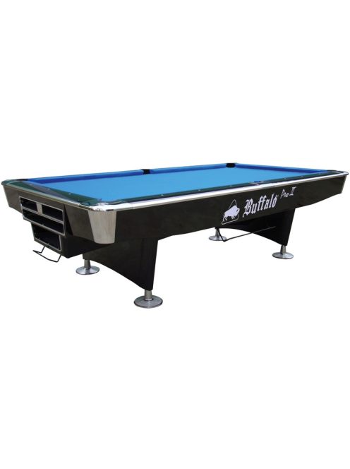 Buffalo  Pro II black zsebes pool biliárd asztal 8'