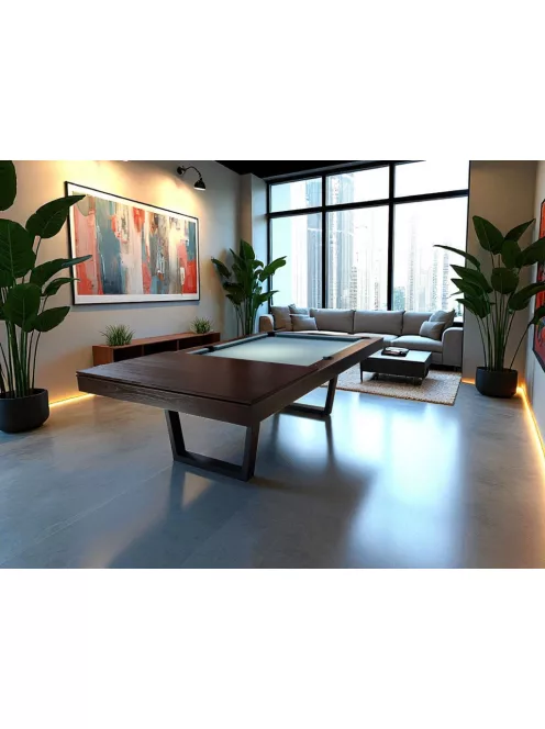 pool asztal Buffalo Harlem 7" fedlappal, dió színben