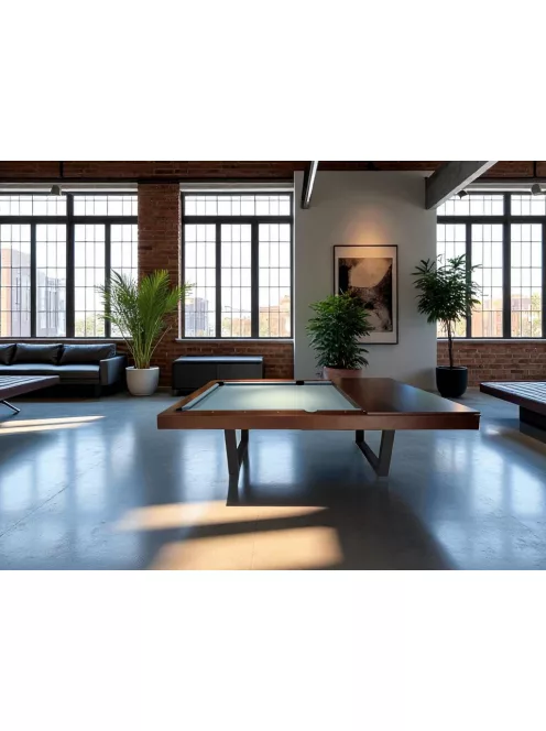 pool asztal Buffalo Harlem 8" fedlappal, dió színben