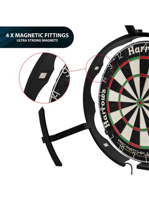 Harrows Tri-Light, árnyék mentes világítás darts táblához