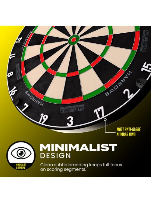 dart tábla sisal Harrows Fortis