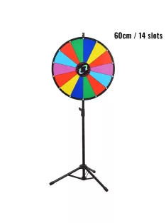 szerencsekerék állvánnyal