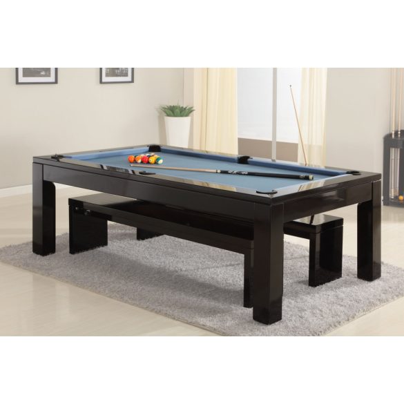 Billiard Table Phoenix Solid Wood 7' Slate Bed Dining