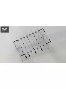 Massimiliano Maggio-Mirror Luxus csocsó asztal