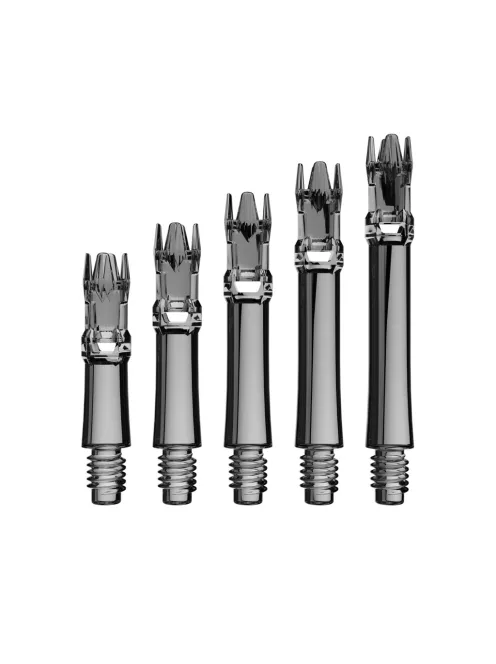 dart szár L-Style L-System, 19mm áttetsző fekete