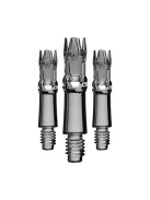 dart szár L-Style L-System, 19mm áttetsző fekete