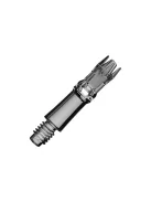 dart szár L-Style L-System, 19mm áttetsző fekete