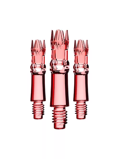 dart szár L-Style L-System, 19mm áttetsző piros