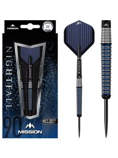 Dart szett Mission steel Nightfall 23g, M3, taper, 90%