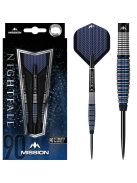 Dart szett Mission steel Nightfall 22g, M4, curved, 90%