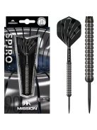Dart szett Mission steel Spiro 23g, M1, straight, 90%