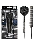 Dart szett Mission steel Spiro 24g, M2,curved, 90%