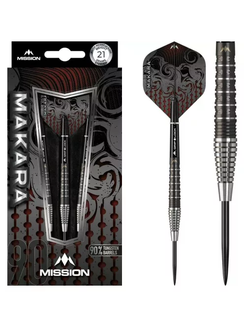 Dart szett Mission steel Makara M2, 21g tapered, 90%