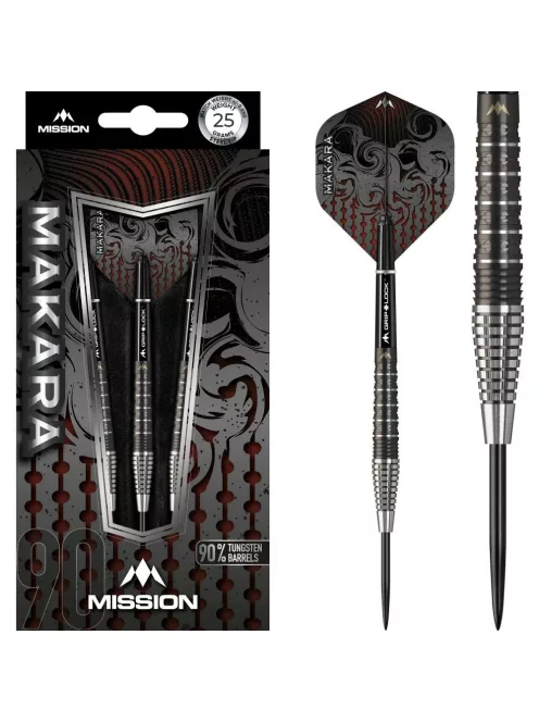 Dart szett Mission steel Makara M2, 25g tapered, 90%