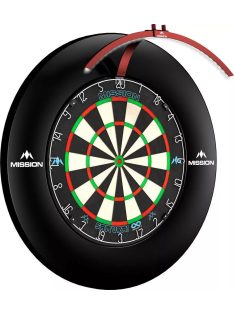   Mission Torus 100, hordozható árnyék mentes világítás darts táblához, piros