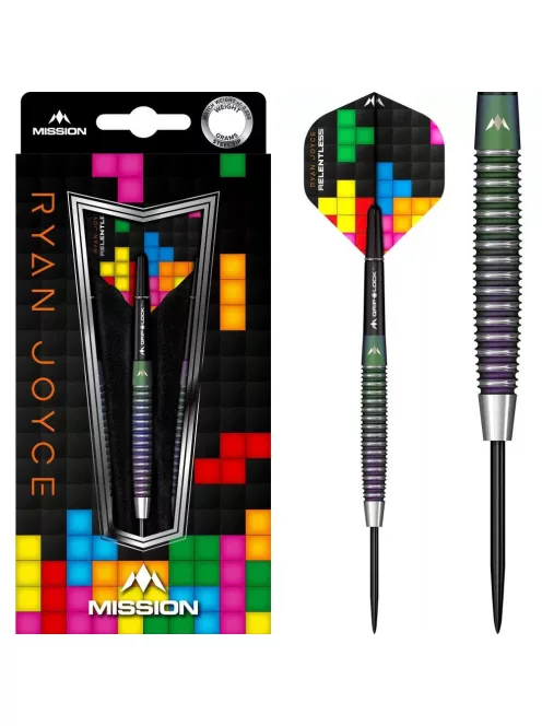 Dart szett Mission steel Ryan Joyce Relentless, Coral PVD 25g, 95%