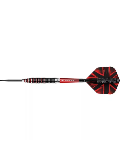 Dart szett Mission steel Darryl Fitton Black-Red Electro 24g, 95%