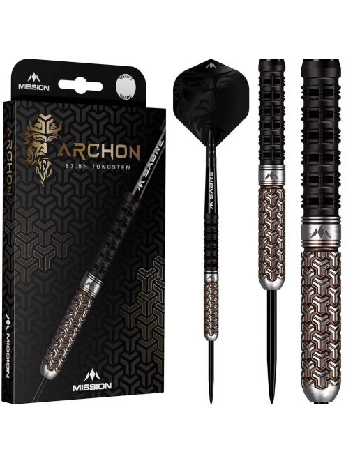 Dart szett steel Mission Archon, 22g 97,5%