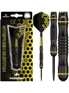 Dart szett steel Mission Stephen Burton Black Titanium 25g, 90%