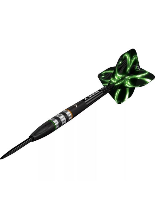 Dart szett steel Mission Robyn Byrne Black Titanium 23g, 90%