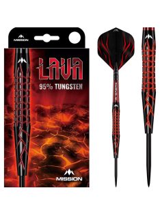 Dart szett Mission steel Lava 22g, 95%