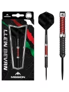 dart szett steel Mission Llew Bevan Black Red Electro 23gr, 90%