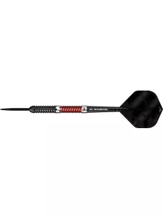  dart szett steel Mission Llew Bevan Black Red Electro 23gr, 90%