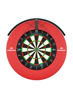   Mission Torus 120, hordozható árnyék mentes világítás sisal darts táblához 2025