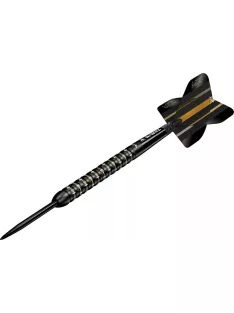   dart szett Mission steel Mike De Decker, fekete-arany PVD, 22gr, 95% 