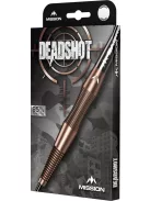 Dart szett Mission steel Dead Shot 21g, bronz, 95%