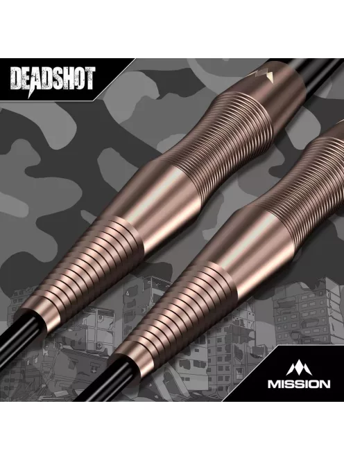 Dart szett Mission steel Dead Shot 21g, bronz, 95%