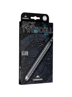 Dart szett steel Mission Jack Tweddell 22g, 95% wolfram