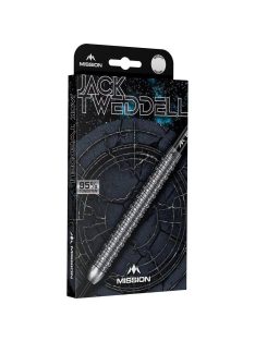 Dart szett steel Mission Jack Tweddell 24g, 95% wolfram