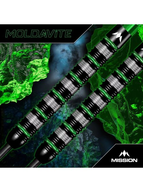 Dart szett steel Mission Moldavite 23g, 95%