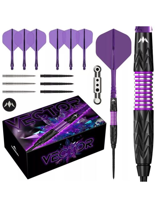 Dart szett steel Mission Vector 24g, 95%