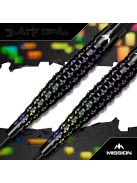 Dart szett steel Mission Black Opal 22g, 95%