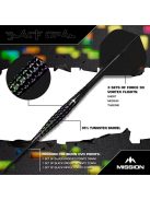 Dart szett steel Mission Black Opal 24g, 95%