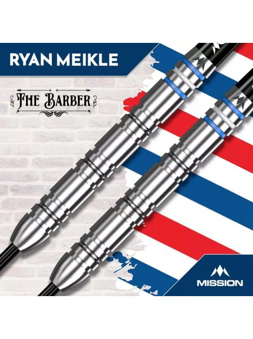 Dart szett steel Mission Ryan Meikle 21g, 90%