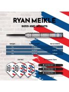 Dart szett steel Mission Ryan Meikle 23g, 90%