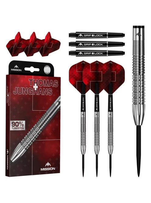 Dart szett steel Mission Thomas Junghans 23g, 90% 