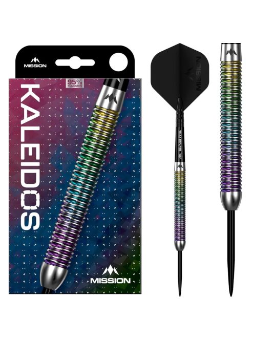 Dart szett steel Mission Kaleidos 21g, 95%