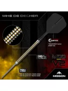 darts steel Mission R2.5 Mike De Decker, 22g, 95%, RAPID POINT 