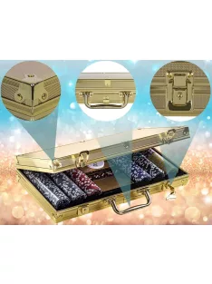 Northstar 300 darabos pókerszett Gold Edition