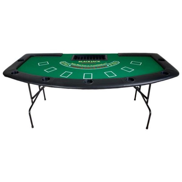 black jack table Northstar with folding legs (7 players)