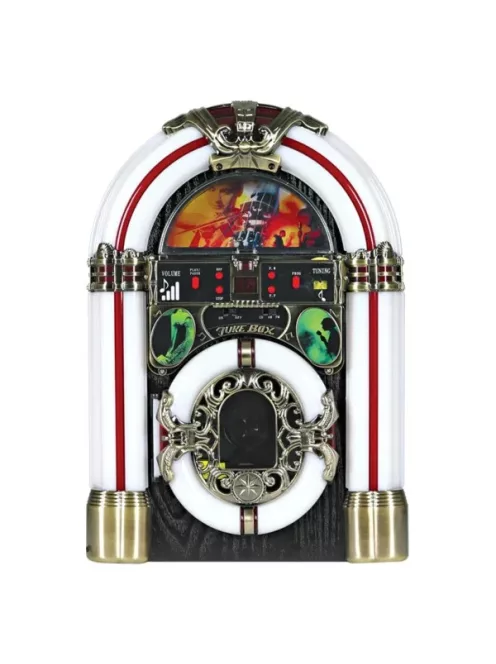 zenegép JUKE BOX NEW ORLEANS RADIO AM/FM, CD, MP3, USB/SD