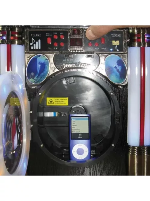 zenegép JUKE BOX NEW ORLEANS RADIO AM/FM, CD, MP3, USB/SD