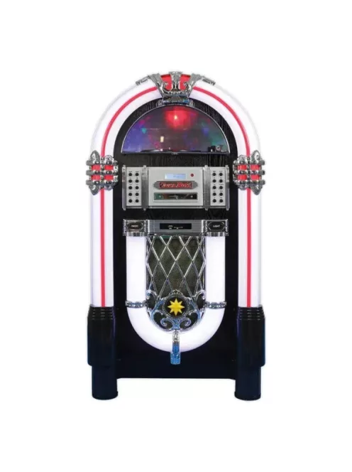 zenegép JUKE BOX DENVER VINILE RADIO AM/FM, DISCO, USB/SD, MP3, BLUETOOTH