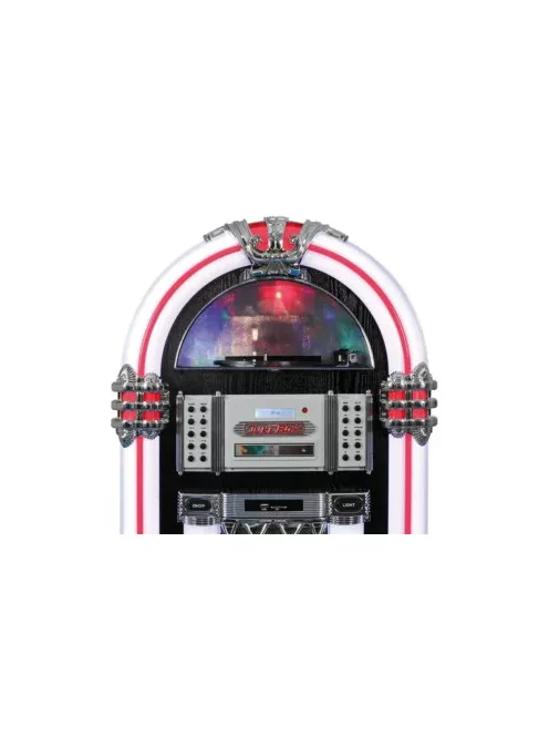 zenegép JUKE BOX DENVER VINILE RADIO AM/FM, DISCO, USB/SD, MP3, BLUETOOTH